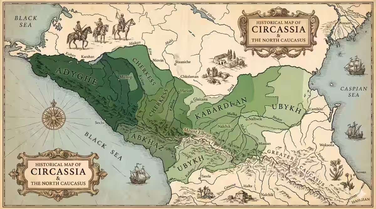 Circassian Homeland: Nalchik, Maikop and Life in Circassia
